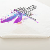 君は嵐に耐えられぬと彼らは彼女にささやいた シェルパブランケット (3/4)