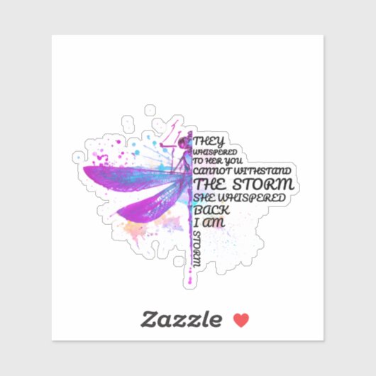 君は嵐に耐えられぬと彼らは彼女にささやいた シール (シート)