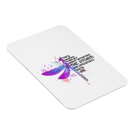 君は嵐に耐えられぬと彼らは彼女にささやいた マグネット (右側)