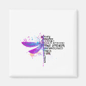 君は嵐に耐えられぬと彼らは彼女にささやいた マグネット (正面)