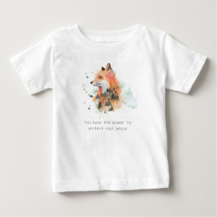 君は平和の力保護を持っている ベビーTシャツ