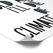 君は年をとって死ぬが気候変動で死ぬ ポスター (角)