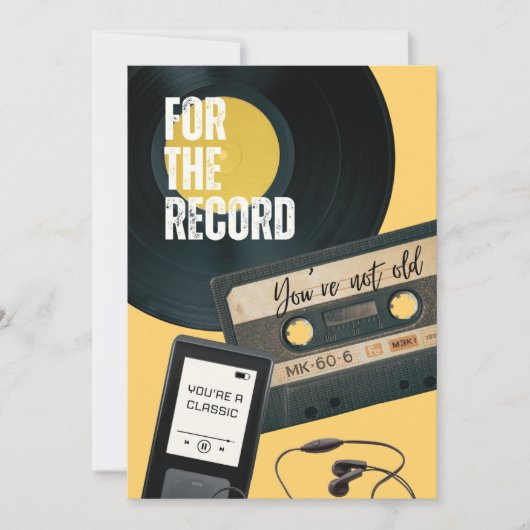 君は年を取っていない記録では君はだクラシック シーズンカード (正面)