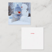 君は幸せ スクエア名刺 (正面/裏面)