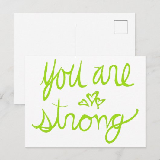 君は強い ポストカード (正面/裏面)