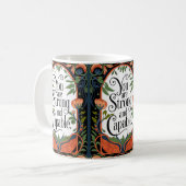 君は強くて有能な感動的引用文 コーヒーマグカップ (正面左)
