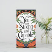 君は強くて有能な感動的引用文 シーズンカード (スタンド正面)