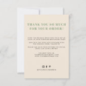 君は得商売素晴らしを好感謝していむ サンキューカード (裏面)