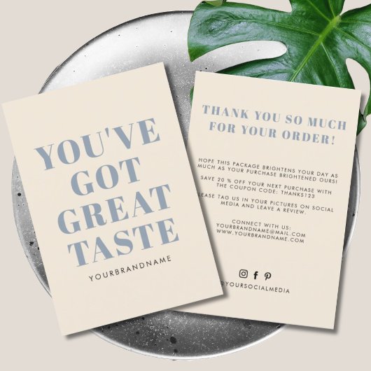 君は得商売素晴らしを好感謝していむ サンキューカード