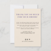 君は得商売素晴らしを好感謝していむ サンキューカード (裏面)