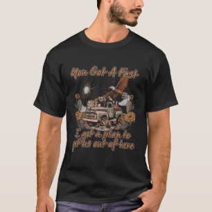 君は得速い車だ得から出すつもりだ Tシャツ