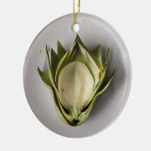 君は心が大きい |アーティチョークおもしろいプン セラミックオーナメント (左)