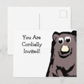 君は心が痛招待されい ポストカード (正面/裏面)