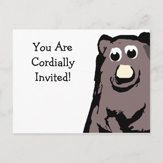 君は心が痛招待されい ポストカード (正面)