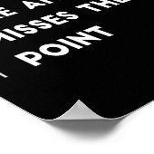 君は恋しく思馬鹿が好きだおもしろい ポスター (角)