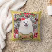 君は愉快な聖降誕祭パーソナライズされたの賜物だ クッション (ブランケット)