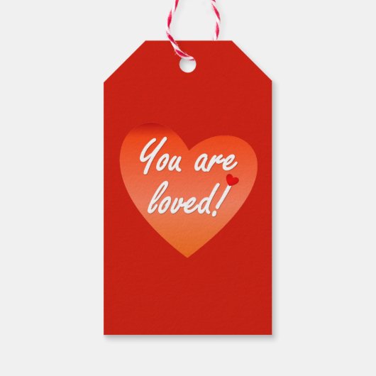 君は愛されている ギフトタグ (裏面)