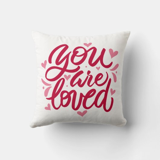 君は愛されている クッション (裏面)