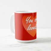 君は愛されている コーヒーマグカップ (正面左)