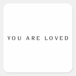 君は愛されている スクエアシール