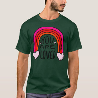 君は愛されている Tシャツ