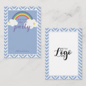 君は感謝していレインボー来パーティーの好意ヘアタイだ ノートカード (正面/裏面)