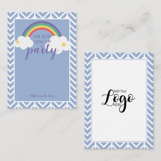 君は感謝していレインボー来パーティーの好意ヘアタイだ ノートカード (正面/裏面)