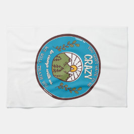 君は我々と一緒に熱狂するキャンプする必要はない キッチンタオル