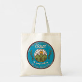 君は我々と一緒に熱狂するキャンプする必要はない トートバッグ (裏面)