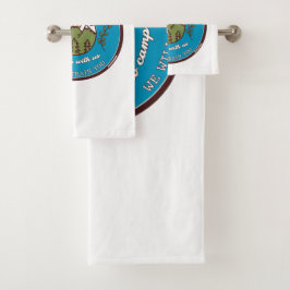 君は我々と一緒に熱狂するキャンプする必要はない バスタオルセット