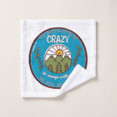 君は我々と一緒に熱狂するキャンプする必要はない バスタオルセット (ウォッシュタオル)