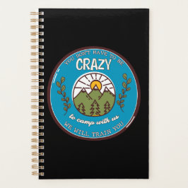 君は我々と一緒に熱狂するキャンプする必要はない プランナー手帳