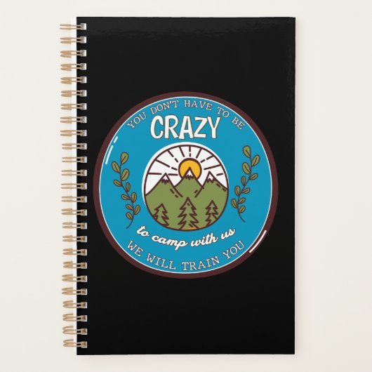 君は我々と一緒に熱狂するキャンプする必要はない プランナー手帳 (正面)