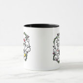 君は手で手紙を書くのが素敵だ マグカップ (中央)