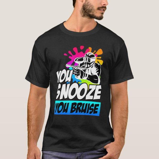 君は打撲の玉を嗅ぎつけるのだ Tシャツ (正面)