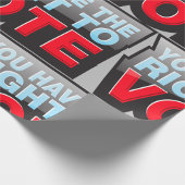 君は投票権がある ラッピングペーパー