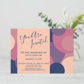 君は招待され天下に結婚親しカラフルい 招待状 (スタンド正面)