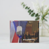 君は招待され...
 ... インビテーションポストカード (スタンド正面)