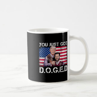 君は政府得のトランプ局を倒しただけだ コーヒーマグカップ