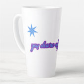 君は星に値す最高のる カフェラテマグ (左アングル)