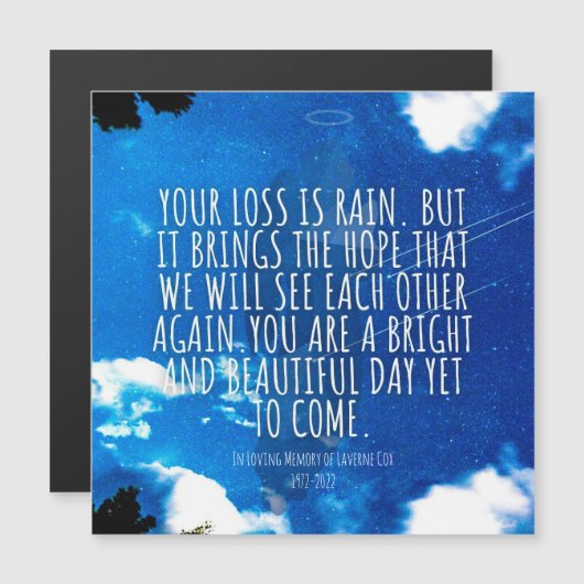 君は晴れて綺麗な日だ (正面/裏面)