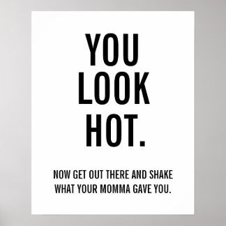 君は暑そうだね、出て行け ポスター