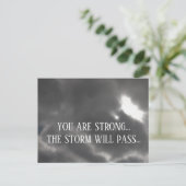 君は暴風雨が暗雲を通り過ぎるのが強い ポストカード (スタンド正面)