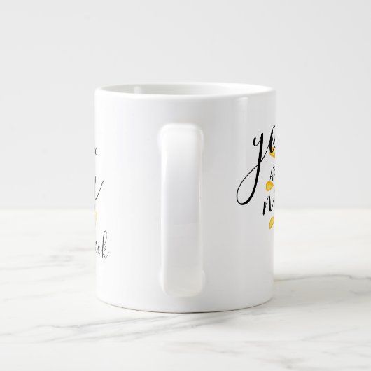 君は月と月を愛する僕の日差し ジャンボコーヒーマグカップ (裏面)