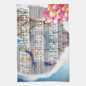 君は木の中にいる僕の鳥だ キッチンタオル (縦)