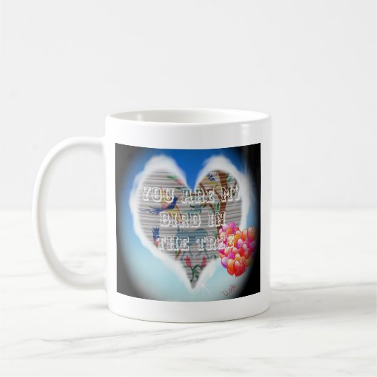 君は木の中にいる僕の鳥だ コーヒーマグカップ (左)