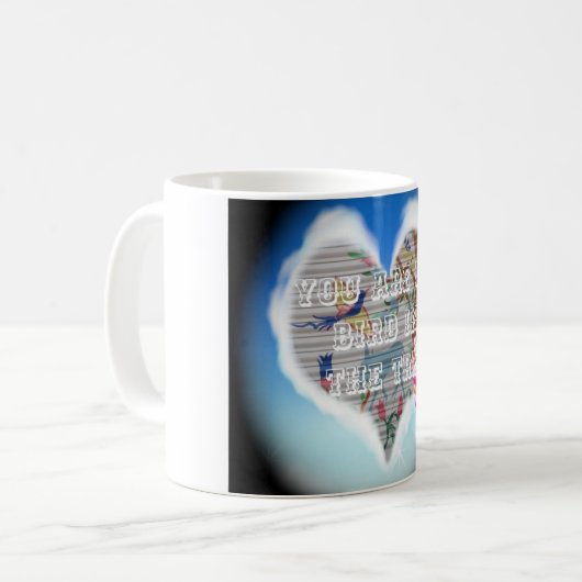 君は木の中にいる僕の鳥だ コーヒーマグカップ (正面左)