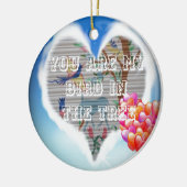 君は木の中にいる僕の鳥だ セラミックオーナメント (左)