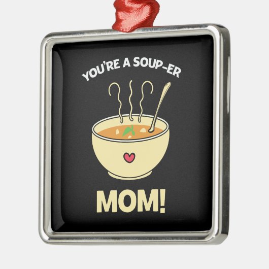 君は母すごいだ メタルオーナメント (左)