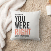 君は母の日の装飾用クッション クッション (ブランケット)